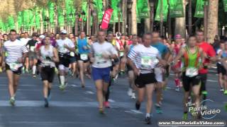 Marathon de Paris Part 2  8 Le départ des meilleurs [upl. by Ausoj]