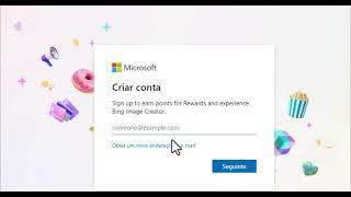 Aula 1 Criando conta no Bing [upl. by Suki]