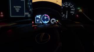 Lexus GS F quotTurn Off Vehiclequot warning [upl. by Yelsiap]