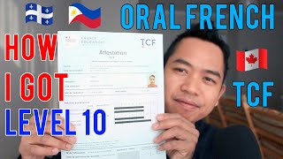 How to Prepare for TCF French Test for Canada How I got Level C1 Filipino version [upl. by Lerrud]