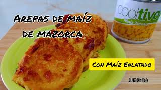 Arepas de Maíz EnlatadoArepas de ChocloCachapa con Maíz enlatado [upl. by Ashely]