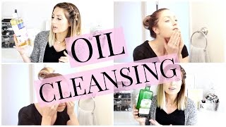 DIY Makeup Remover Oil Cleanse Method  Kendra Atkins [upl. by Ehling]