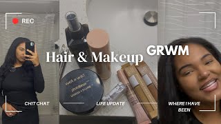 Chit Chat GRWM✨ Where I’ve been  Life update Getting personal [upl. by Trip]