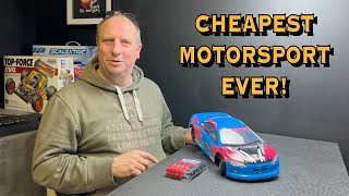 THE WORLDS CHEAPEST FORM OF MOTORSPORT Tamiya TT02 Model Car Racing [upl. by Notsirhc]