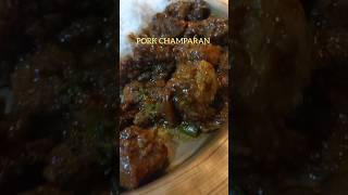 PORK Champaran in Cooker food nonveg shorts champaran pork recipe indianfood ytstudio [upl. by Nnateragram802]