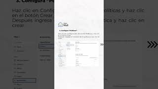 TIP 51  Zoho MAIL Como configurar las políticas de SEGURIDAD para proteger tu buzón de SPAM [upl. by Franchot]