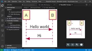 Using PlantUML in VSCode [upl. by Galligan]