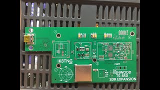 SDR PANADAPTER amp RECEIVER FOR KENWOOD TS850 [upl. by Girvin]