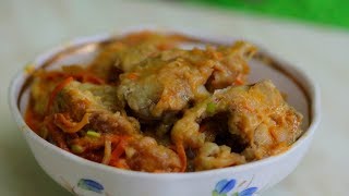 Рыба тушенная Минтай Хек Изумительно мягкий вкус Рецепт мамы Гали [upl. by Nyrahs]