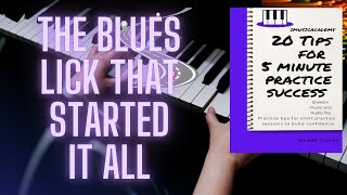 The Blues lick that started it all from 20 Tips for 5 min practice success [upl. by Saltsman]