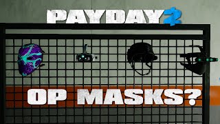 3 Masks With Night Vision in Payday 2 [upl. by Sielen]