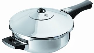 kuhn rikon duromatic energy efficient pressure cooker frying pan [upl. by Dnalsor]