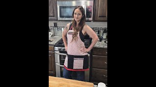 Reversible Apron Tutorial [upl. by Ecyor]