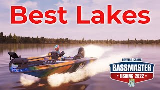 Best Lakes to Fish In Bassmaster Fishing 2022 [upl. by Howland]