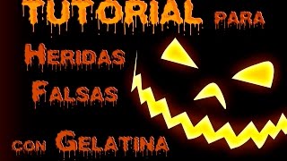 TUTORIAL  Hacer Latex Casero  Heridas Falsas o Caracterizacion [upl. by Aigroeg938]