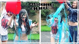 ICE BUCKET CHALLENGE  Mandeville Sisters [upl. by Mylor799]