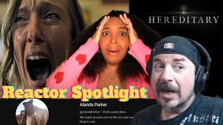 Reactor Spotlight Alanda Parker AlandaParker  Hereditary  Movie Reaction Subscriber Request [upl. by Notsirb724]