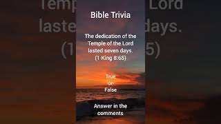 192 Bible Trivia [upl. by Barden]