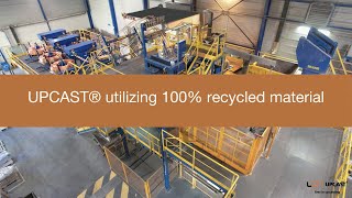 The next level of continuous casting technology UPCAST® – utilizing 100 recycled material [upl. by Amar]