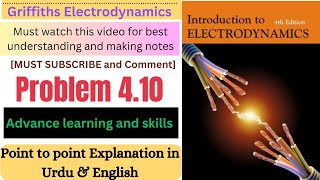 Griffiths Electrodynamics problem 410  Introduction to Electrodynamics problem 410  EDM [upl. by Nnyloj]