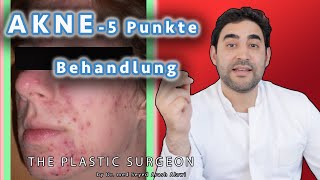 AKNE  Das kann helfen  5 Punkte Therapie Heilung  Dr Alawi [upl. by Suoivatco885]