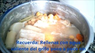 Puchero Andaluz Receta auténtica y original de la Abuela María [upl. by Erapsag394]