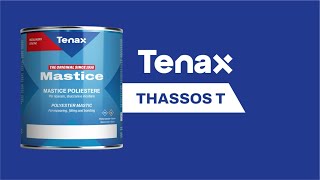 Tenax Thassos T  Trasparent Solid Polyester Mastic for Natural Stone and Quartz [upl. by Sallyann]