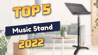 Best Music Stand 2022 TOP5 [upl. by Yenittirb]