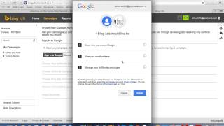 How To Export Google Adwords Campaign To Bing [upl. by Tish]