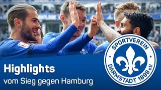 Darmstadt 98  Die Highlights vom Spiel in Hamburg [upl. by Biel511]