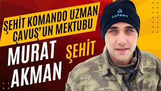 ŞEHİT KOMANDO MURAT AKMAN’IN TÜRK MİLLETİNE MEKTUBU  🇹🇷 2004 [upl. by Greenquist]