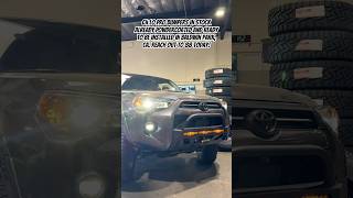 Toyota 4Runner C4 Lo Pro Bumper Warn Winch amp Baja Design S8 Light Bar 88rotorsoffroad [upl. by Houlberg474]