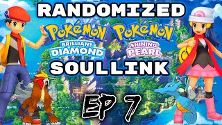 Pokemon Brilliant Diamond RANDOMIZED SOULLINK NUZLOCKE  EP7 WE CAN DO THIS [upl. by Ahsieyk]