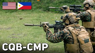 US Marines Philippines Armed Forces  CQB Combat Marksmanship Drills 2024 [upl. by Canice]