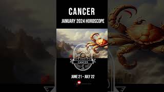 Cancer January 2024 Horoscope  Astrology Forecasts amp Monthly Predictions [upl. by Anauqahs]