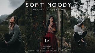 Soft Moody Preset  Lightroom Mobile Premium Moody Preset  Dawnload free DNG [upl. by Htesil]