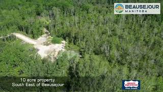 Land for sale on PR 43E in Beausejour Manitoba [upl. by Nosahc964]