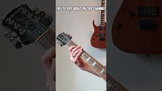 5 easy classic rock riffs for beginners [upl. by Wailoo]