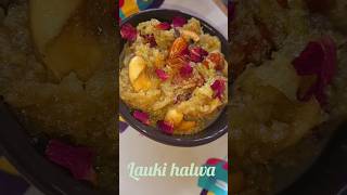 Kch meetha ho jaye 🤤 lauki halwa 😋ytshorts food cuisinescook recipe cooking new youtuber [upl. by Refennej]