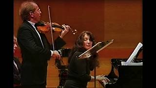 Argerich amp Kremer  Rachmaninoff Italian Polka live 1992 [upl. by Einamrej]