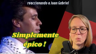 🇩🇪 Alemana reacciona a Juan Gabriel 🇲🇽 quotYo no nací para amarquot [upl. by Elleniad]