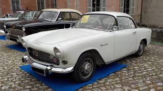 Simca Aronde coupé cabriolet au 17 rassemblement Simca à Meung sur Loire [upl. by Rodavlas]