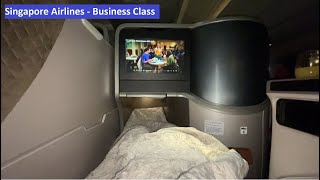 Incheon to Singapore  Singapore Airlines Business Class A350900 Medium Haul [upl. by Cass]