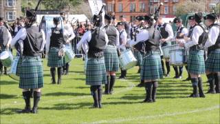 Gourock 2017  Inveraray amp District Pipe Band [upl. by Moraj]