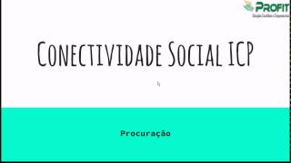 Procuração Eletrônica Conectividade Social ICP [upl. by Florence57]