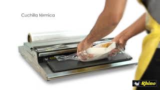 EMPA55 Emplayadora de alimentos compatible con rollos hasta de 55 cm [upl. by Fishbein]