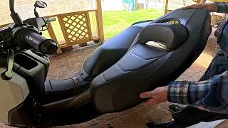 2024 Yamaha Nmax 155 Touring Seat Fit [upl. by Arley]