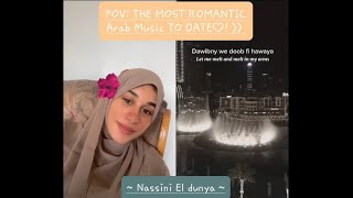 Nassini El Dunya w Eng Translation☆ THE SWEETEST ROMANTIC ARAB SONG OF LOVE♡Samreen Khan☆ [upl. by Meeks]