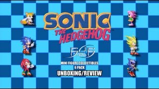 First4Figures Sonic 6 Mini Figure Pack ReviewUnboxing [upl. by Goff]