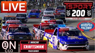 TSPORT 200 at Lucas Oil Raceway Live Craftsman Truck Series Play by Play Live Leaderboard and more [upl. by Aninay]